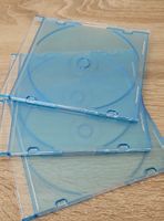 CD Hüllen slim blau leer 3 Stk.