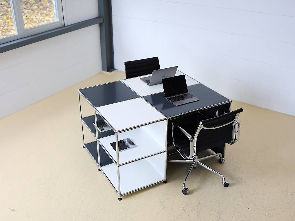 USM Scrivanie: USM Haller Doppel Schreibtisch – Usato da Meinisberg venduto da atelier_TILIJA 9