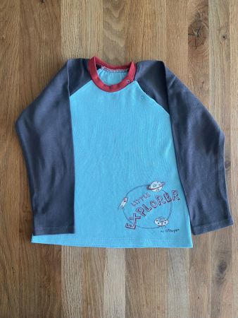 Langarm-Shirt EXPLORER, 98/104cm, Baumwolle, Briefversand