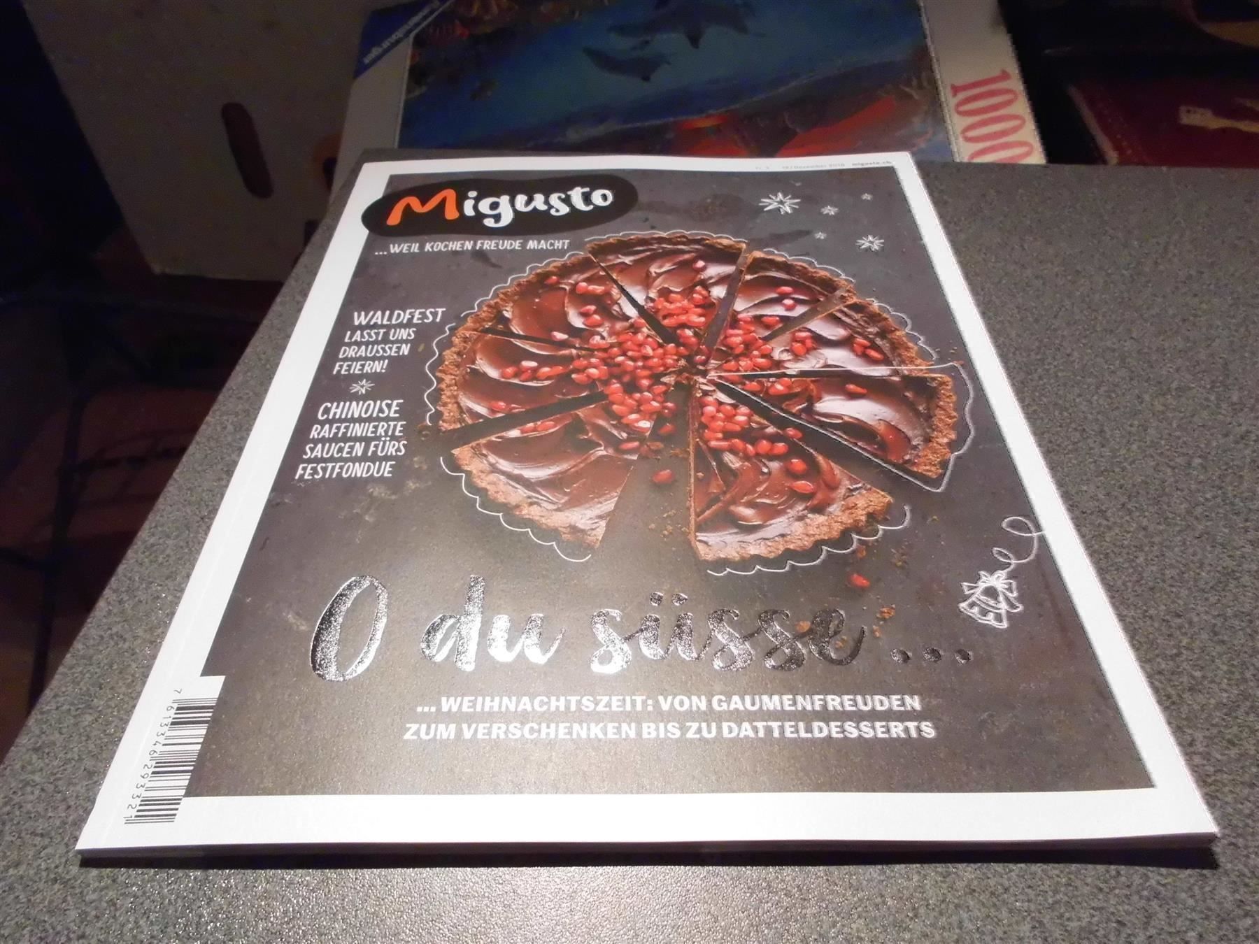 Riviste & Magazine: Migusto 12/Dezember 2018 – Usato da Zürich venduto da Motzkuh