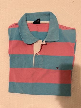 Polo Tommy Hilfiger gestreift Grösse M guter Zustand