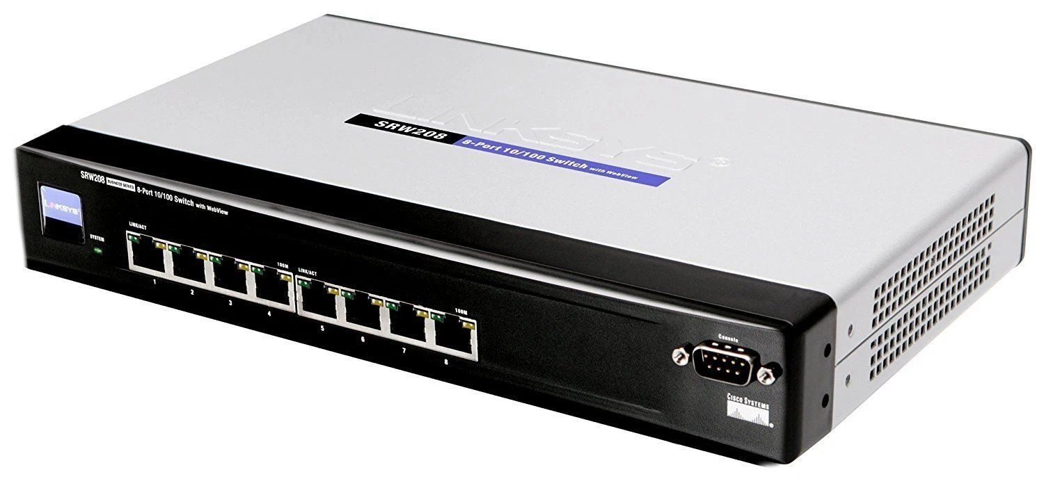 Cisco Hubs & Switches: Cisco SRW208 Managed Switch 8-Port | Web-UI, VLAN, QoS – Gebraucht aus Uetikon am See von mjm_7qks