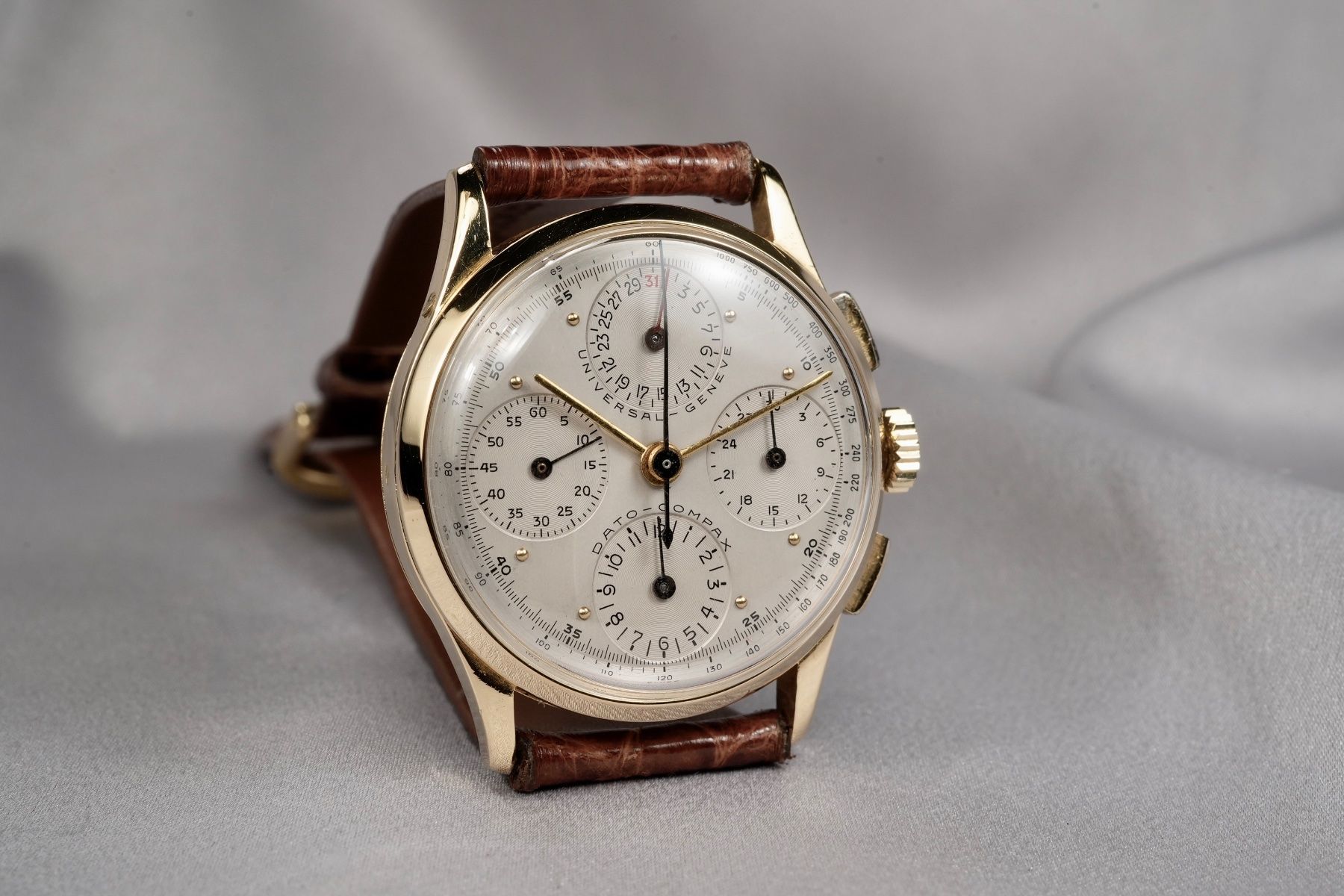 Universal Genève Orologi: Universal Genève - Dato-Compax Ref. 12495 18Kt Yellow Gold – Usato da Morcote venduto da chronoservice 2