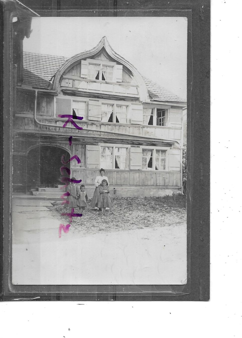 Cartoline postali: SG Ebnat ? 1911 – Usato da Schocherswil venduto da Wilare