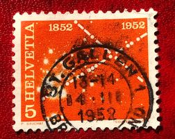 CH Briefmarken  Stempel   