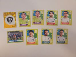 Sticker Panini WM 2026 Uzbekistan 9 Stk