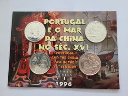 4 Gedenkmünzen Portugal 1996 Silber 925‰