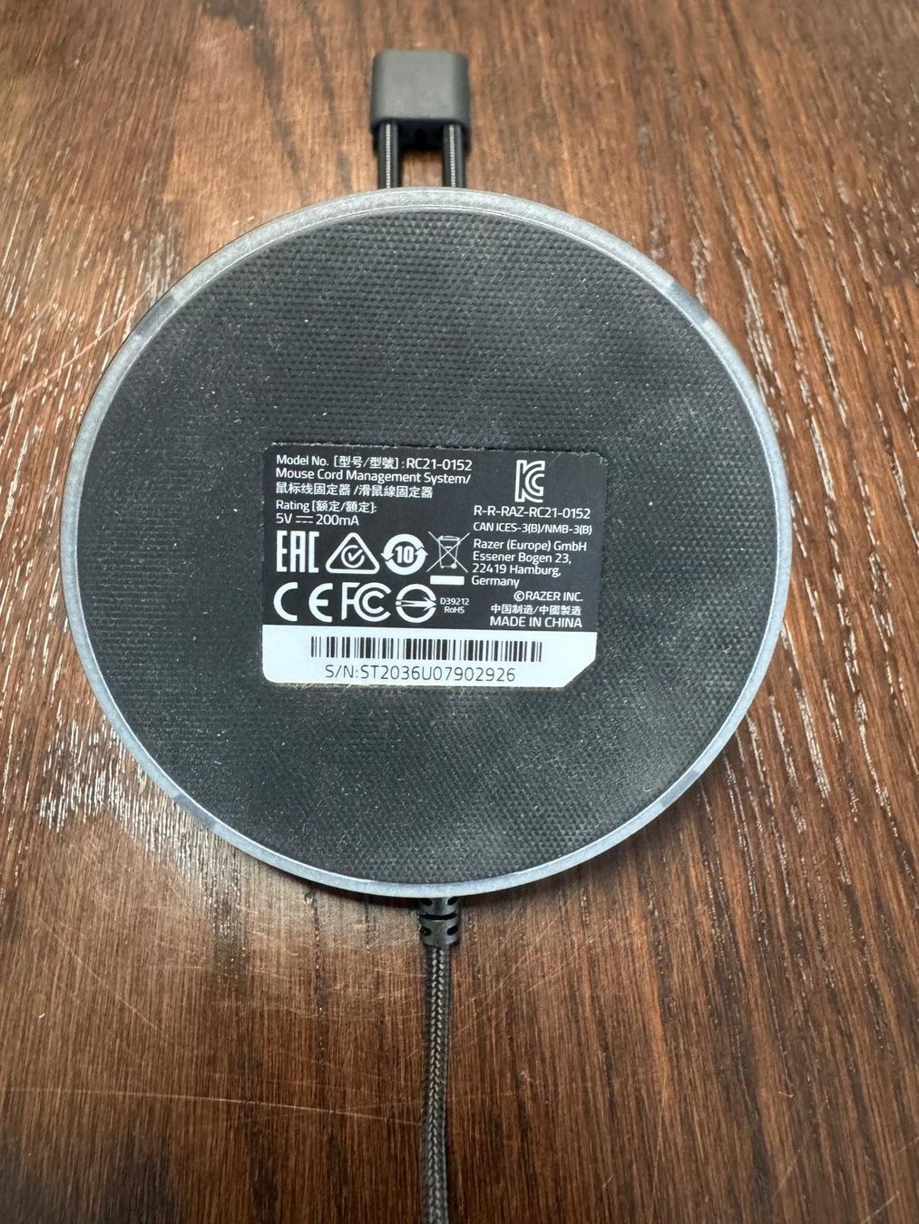 Razer Supporti a parete: Razer Mouse Bungee V3 Chroma – Nuovo (secondo la descrizione) da Zürich venduto da Secure 1