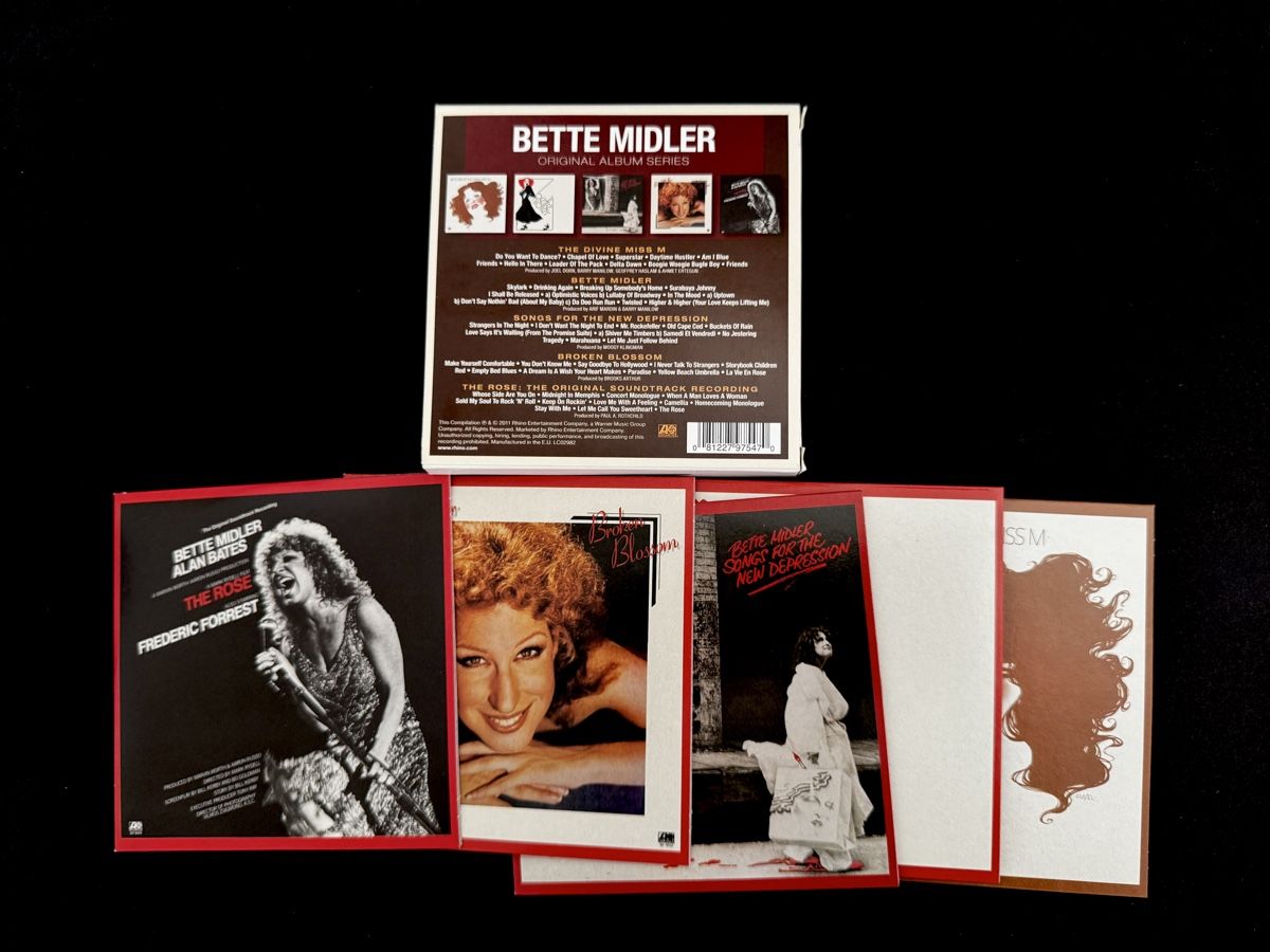 CD: 5CD Box set Bette Midler - Original Album Series – Usato da Zürich venduto da tomakomai 3