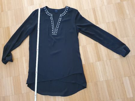 Schicke S.Oliver Bluse, schwarz, Grösse 36 -