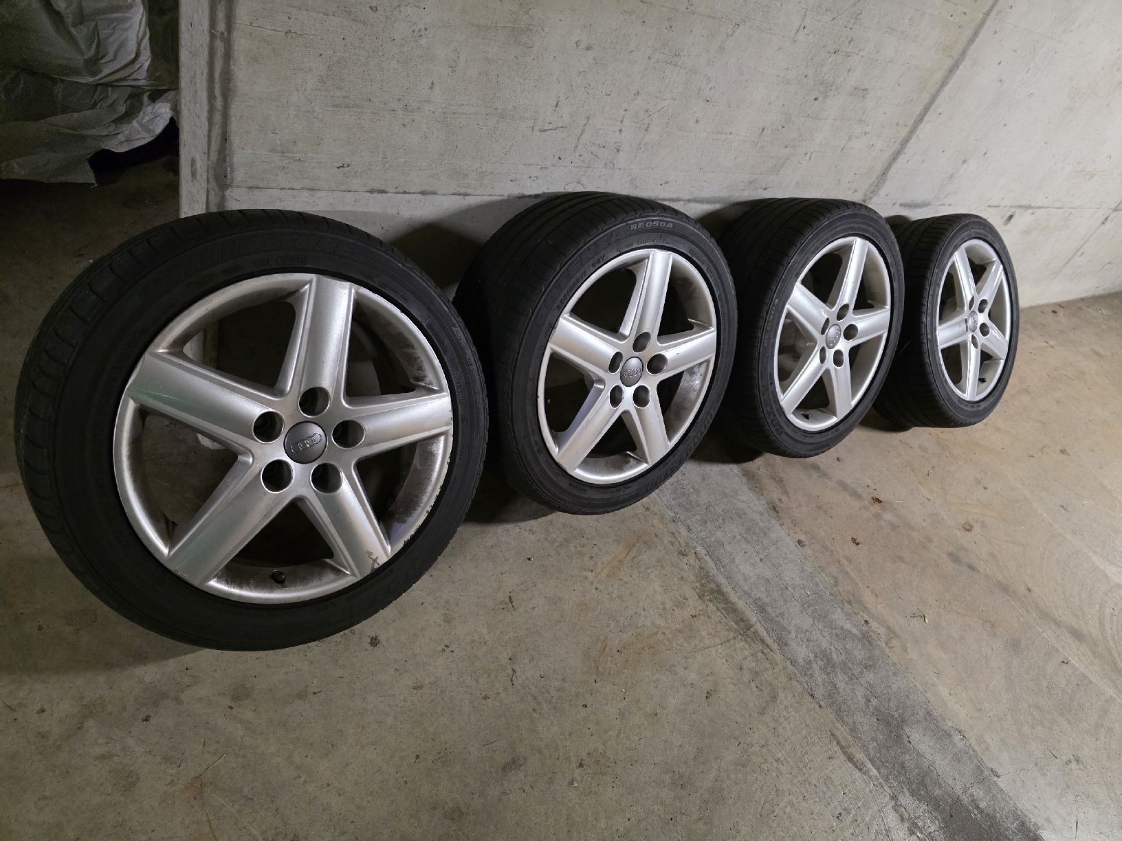 Audi Pneumatici & Ruote complete: Audi Originale 17" Alufelgen – Usato da Dietlikon venduto da Audipower1981