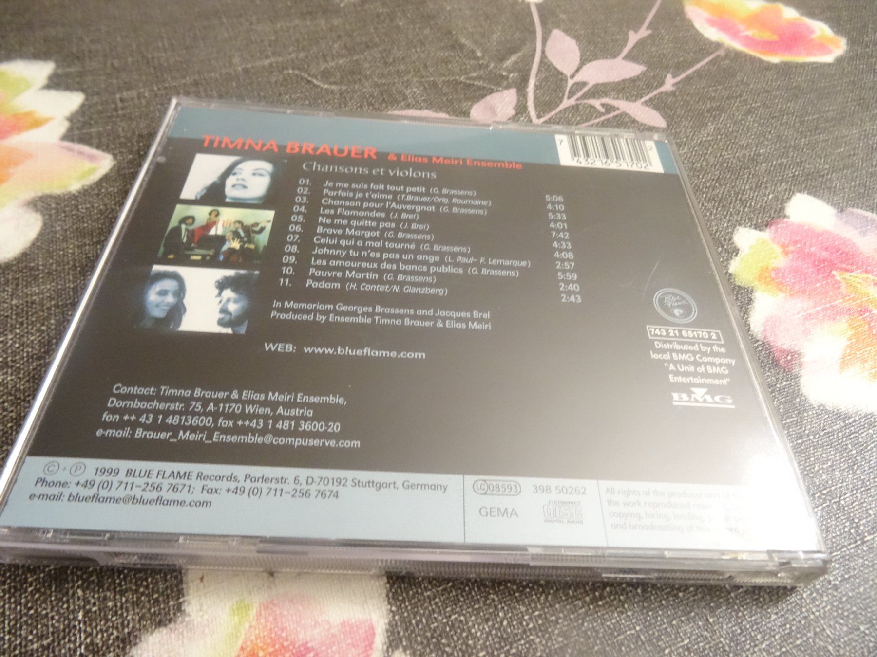 CDs: Timna Brauer & Elias Meiri Ensemble CD – Gebraucht aus Olten von Disc-Ausverkauf 1