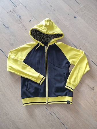 Flames Unihockey Trainerjacke, Gr. XS (entspricht ca 164)