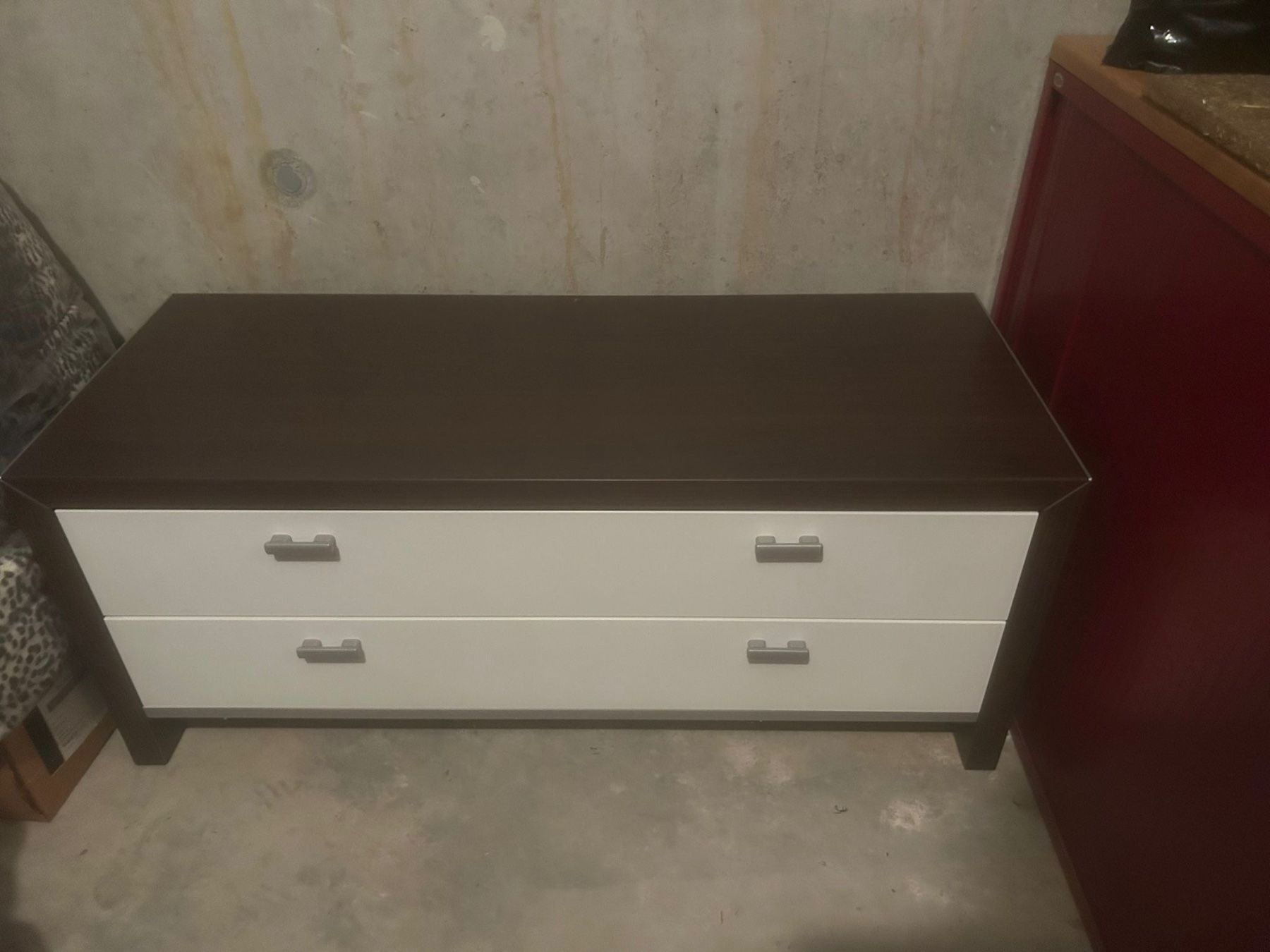 Kommoden: Gebrauchte Kommode Top Zustand, Weiss/Braun – Gebraucht aus Diepoldsau von raschleg60