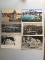 Alte Ansichtskarten Luzern / Löwendenkmal Konvolut 6 Stk
