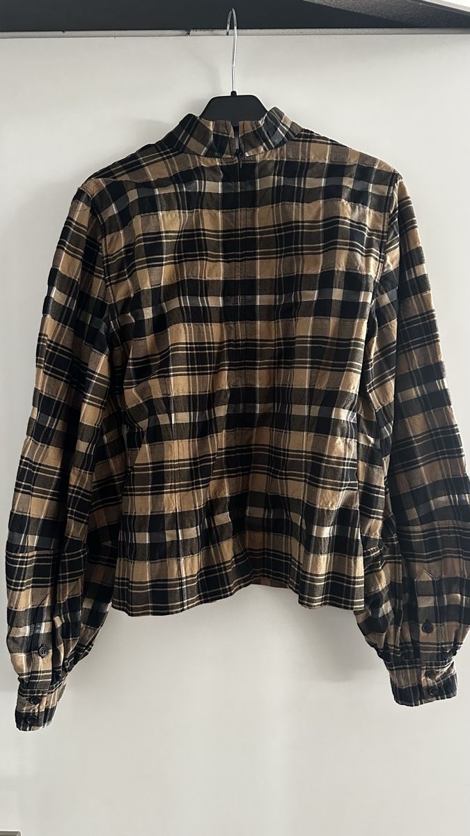 Ganni Camicette: GANNI Checkered Blouse Size 36. – Usato da Luzern venduto da ida_hv2y