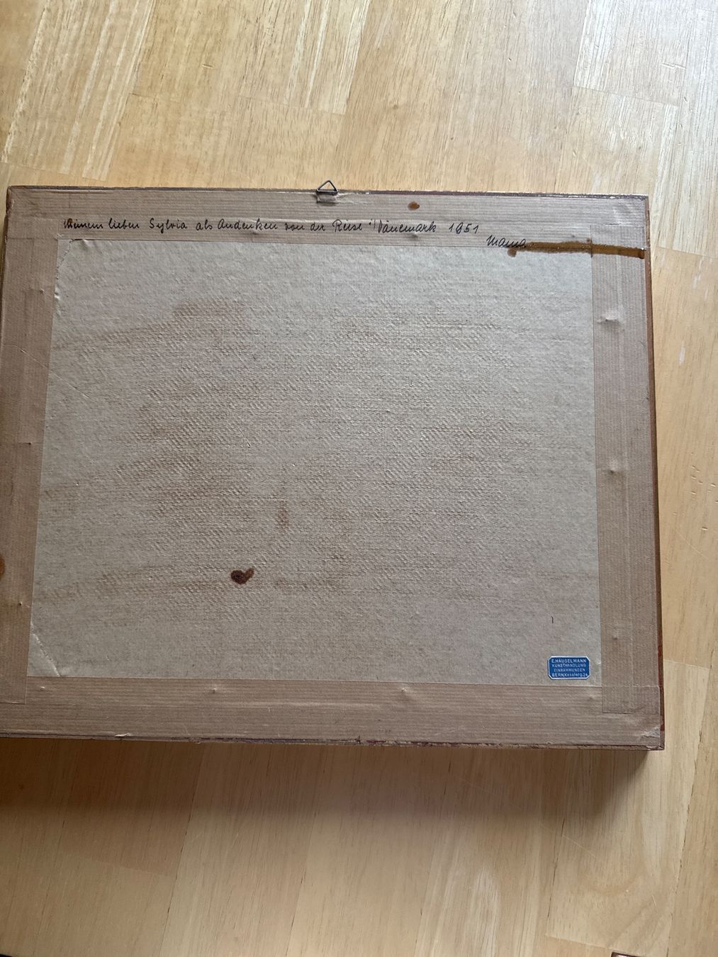 Gemälde: Original Gemälde 1951, 32x38 – Gebraucht aus Richigen von fidalgo77 4