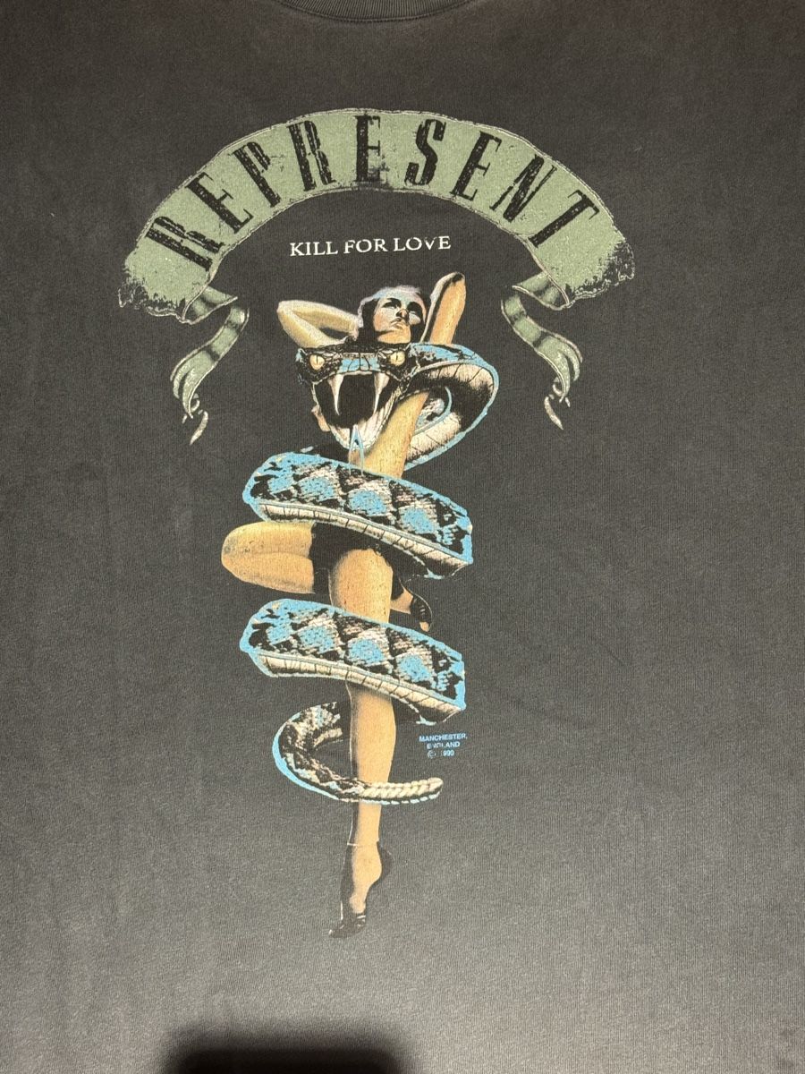 Represent T-shirt: Vintage Look Represent T-Shirt - Kill for Love – Nuovo (secondo la descrizione) da St. Gallen venduto da Asmolon 1