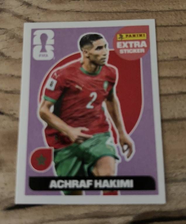 Cartes à collectionner: Extra sticker panini 2026  Achraf Hakimi – D'occasion à Meyrin par ton_p9fm