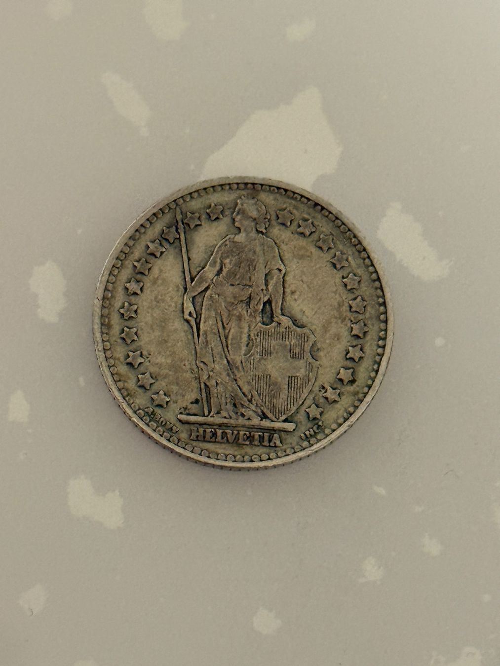 Tutti le monete: 1 Franken 1934  Rar – Usato da Wallisellen venduto da SWISS_SILVER1 1