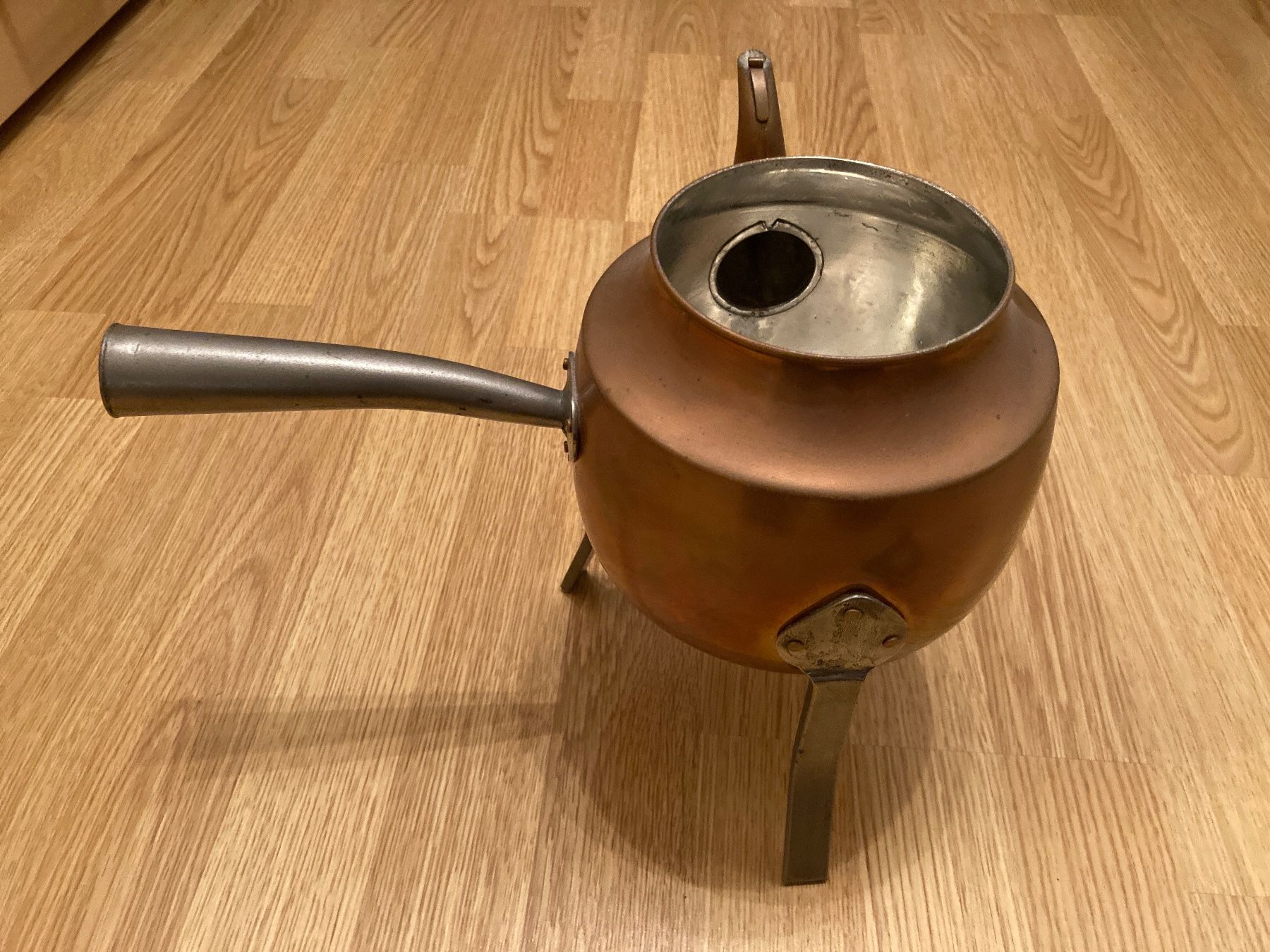 Teekannen: Antiker Kupfer Teekessel / Wasserkessel – Gebraucht aus Winterthur von Quilterin 2