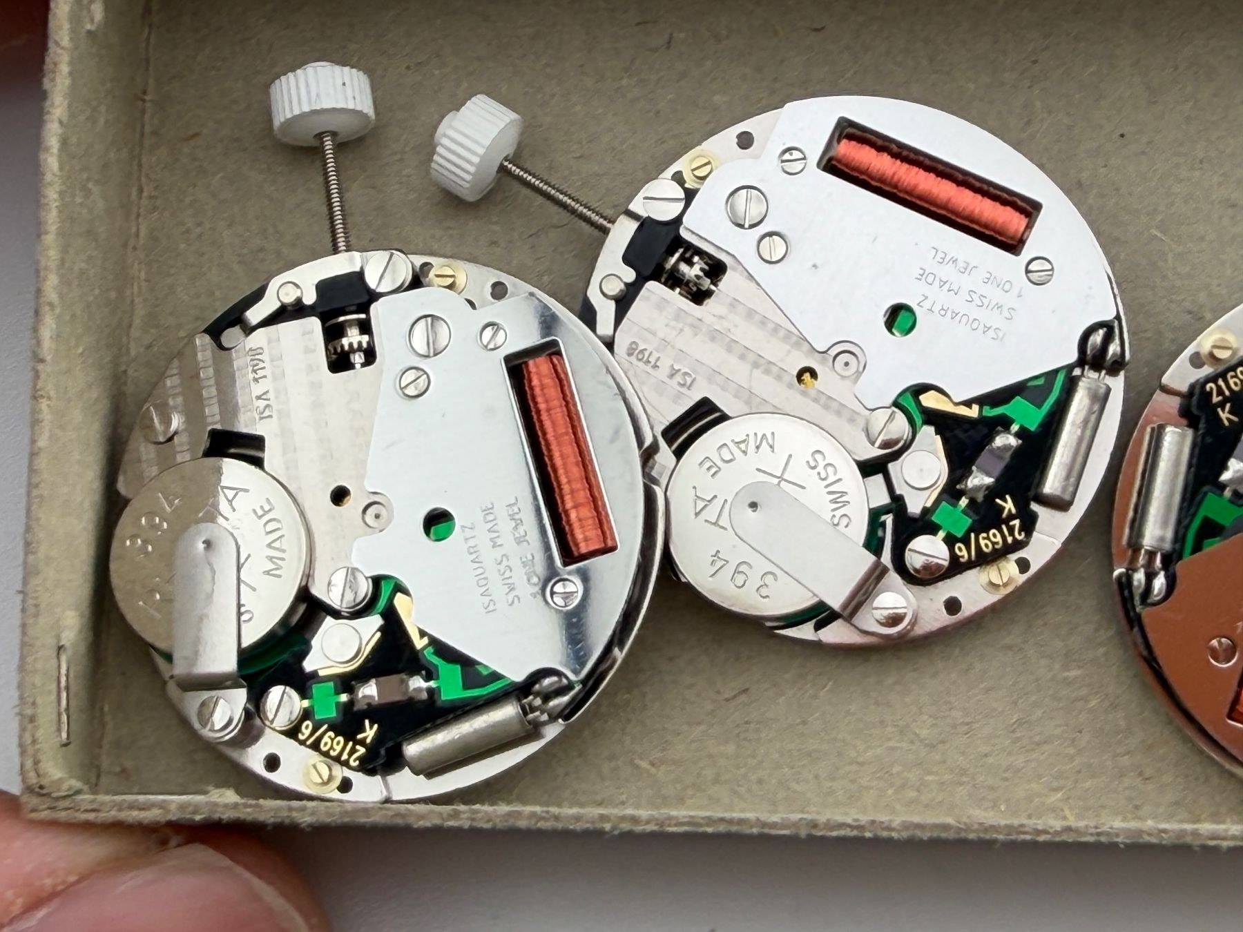 Uhren: Lot de 5 mouvements ISA 1198 – Defekt aus Biel/Bienne von MrP_WatchesBiel 6