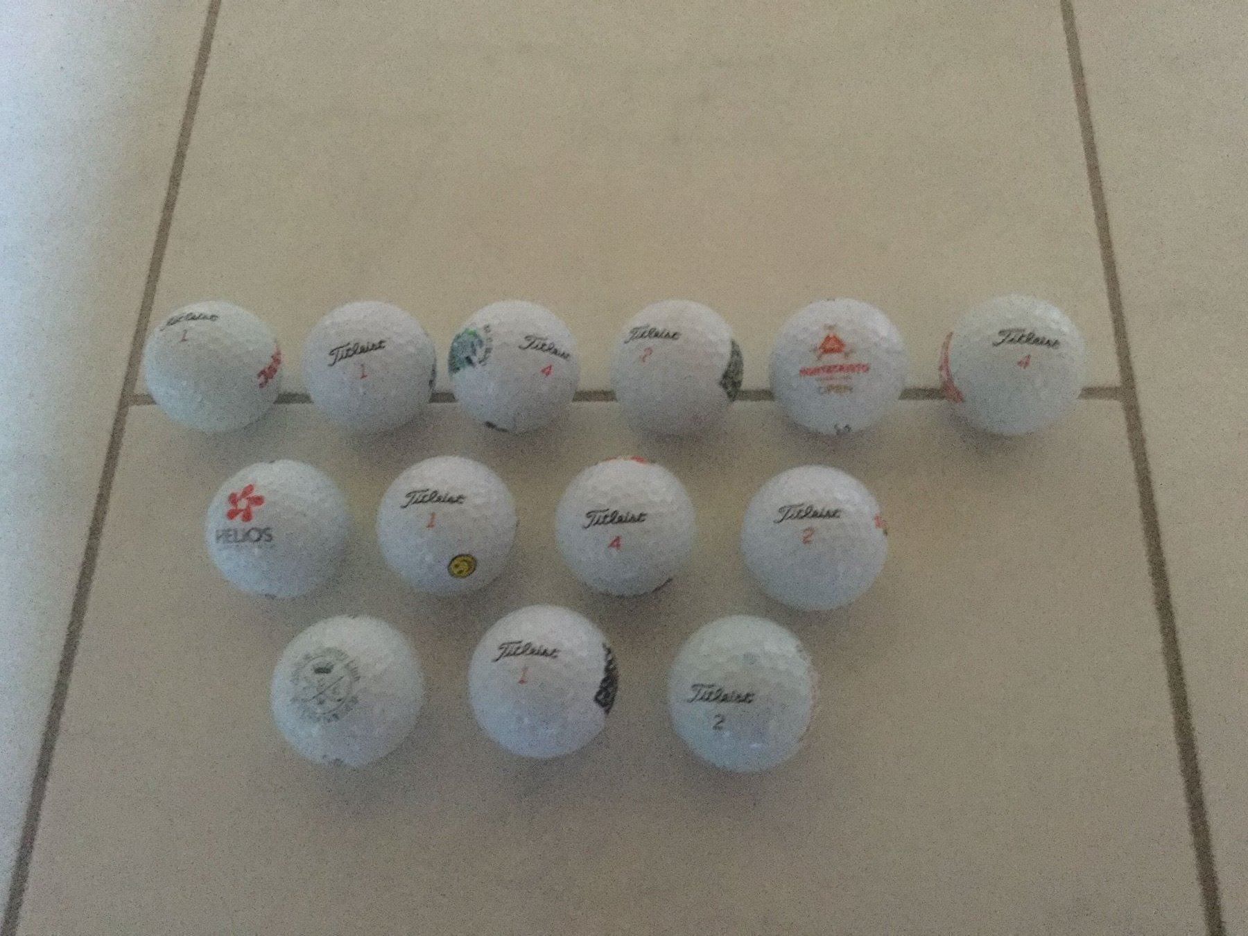 Titleist Palloni: 70 Titleist Golfbälle – Usato da Niederlenz venduto da wile01