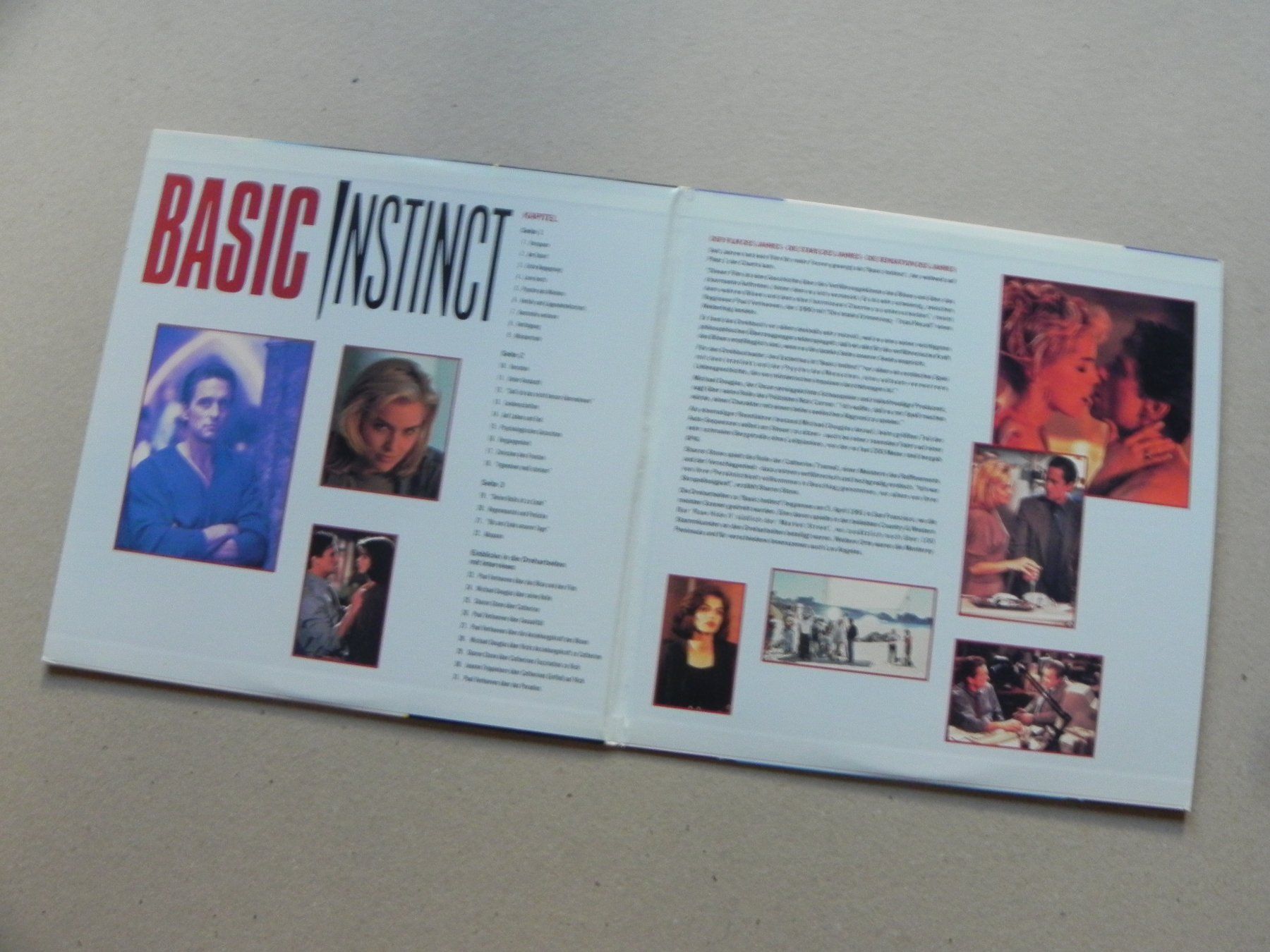 Tutti i DVDs: Laserdisc Erotik Triller Film basic Instinct Sharon Stone – Nuovo e nell'imballaggio originale da Siebnen venduto da krimsie 2