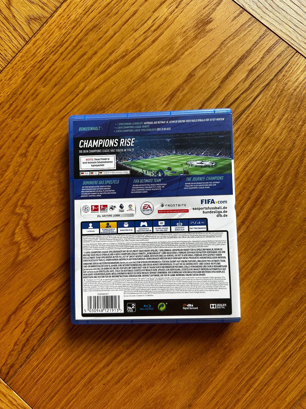 Spiele: FIFA 19 Playstation 4 – Gebraucht aus Embrach von ale_z5t9 1