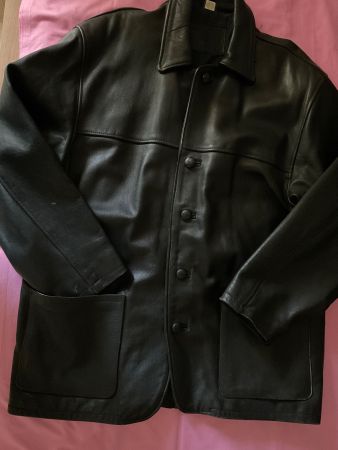 XXL sportlich elegante Lederjacke