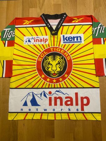 ORIGINAL SC LANGNAU # 9 GAUTHIER TRIKOT SCL TIGERS XL
