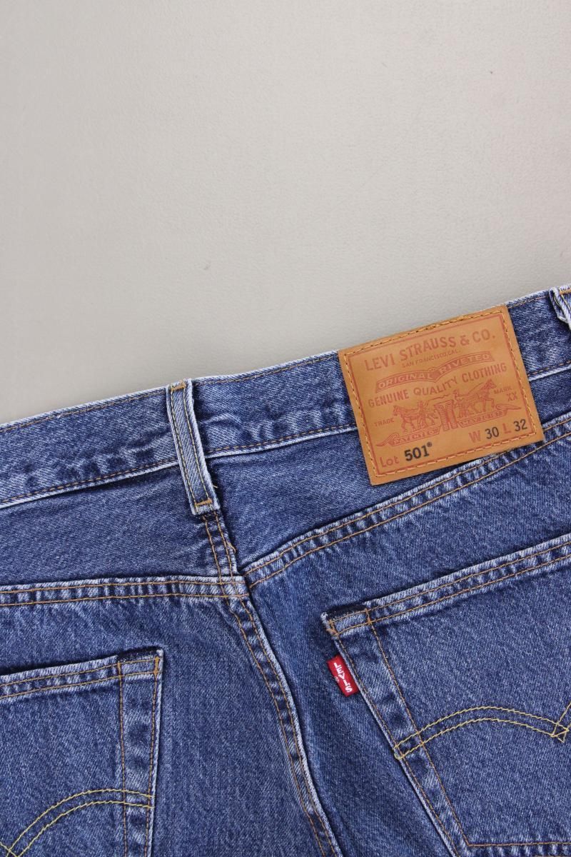 Jeans: Levi's Straight Jeans Gr. W30/L32 blau – Usato da Neustadt an der Waldnaab venduto da SecondLifeFashion 2
