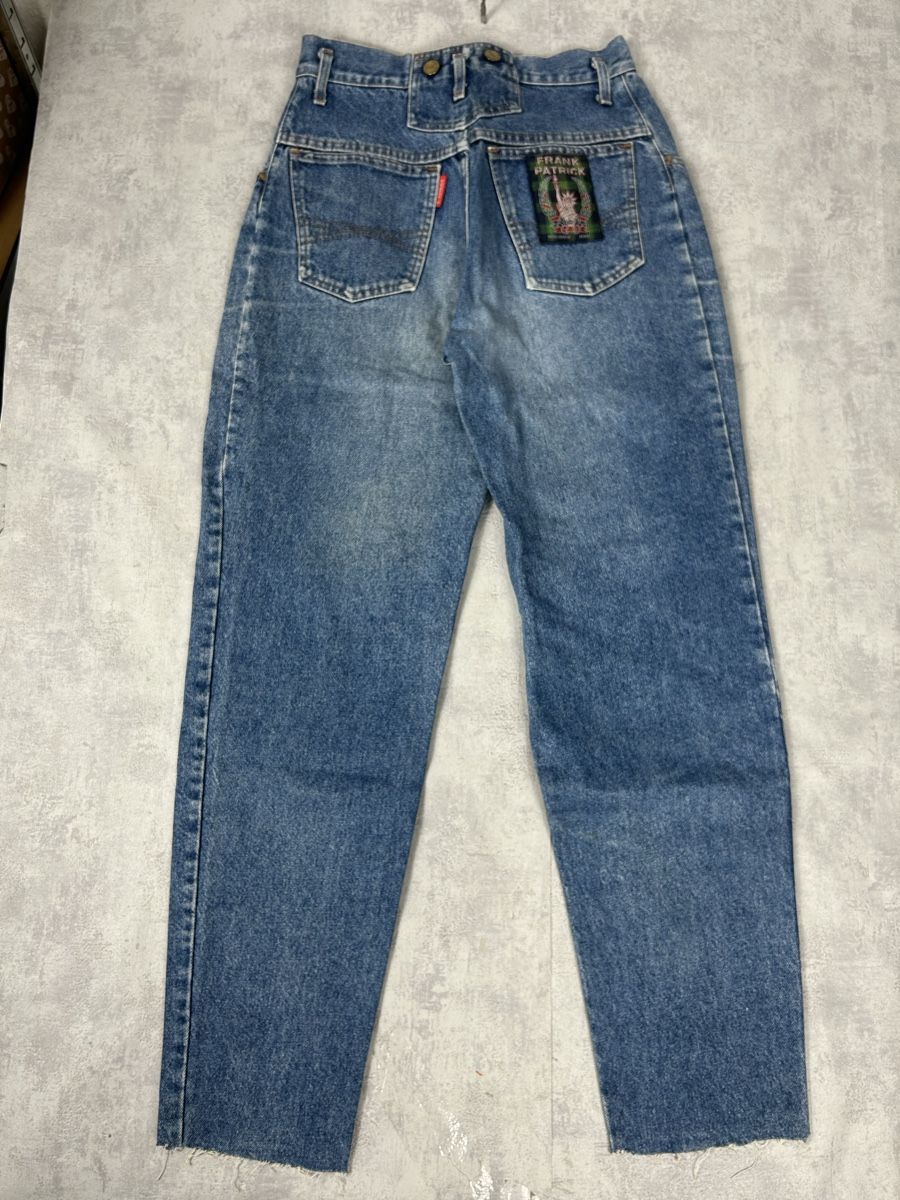 Jeans: Jeans Vintage Frank Patrick à Patchs Taille XS (42) – Nuovo (secondo la descrizione) da Hauterive NE venduto da Leo_o 2