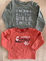 2er Set Jungen Langarmshirts, Gr. 80, Top Zustand!