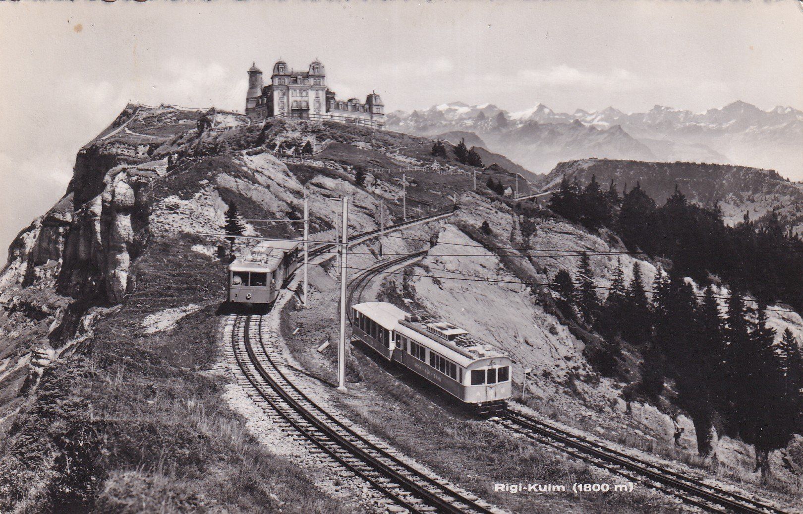 Ansichtskarten: Rigi Kulm  1950 – Gebraucht aus Cormoret von Pascalll2001