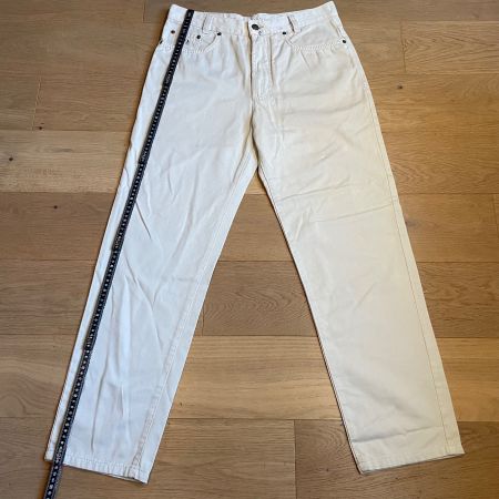 Harlem Walker Jeans Beige W32 L30 100% Baumwolle Top Zustand