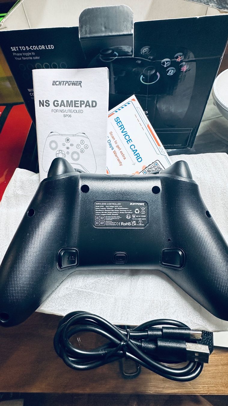 Controller: Echtpower NS Gamepad für Nintendo Switch, PC, Android/iOS – Nuovo e nell'imballaggio originale da Emmenbrücke venduto da Poke-Gengar 1