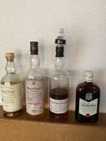 Single Malt Whisky 4 angebrauchte Flaschen