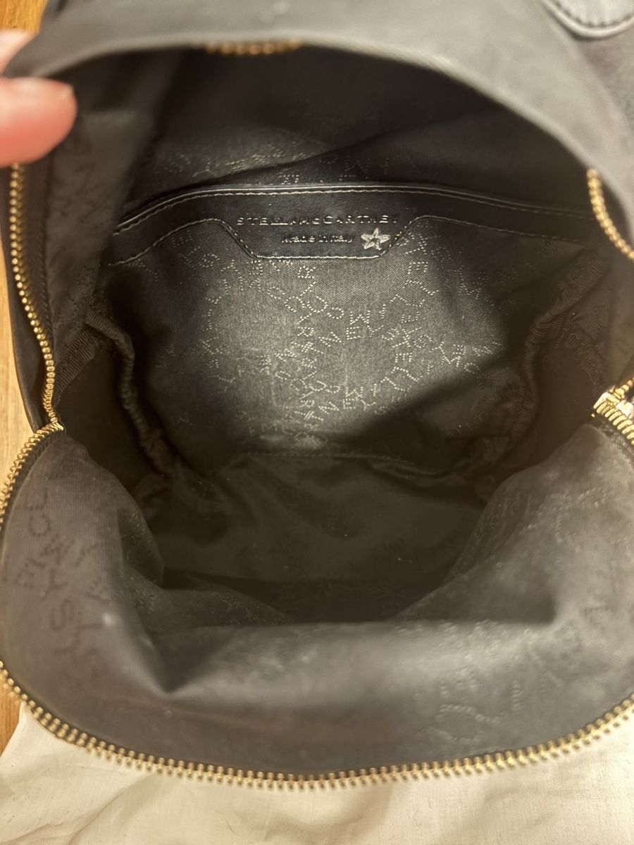 Zaini: Stella McCartney black mini backpac – Usato da Pully venduto da Kika46 1