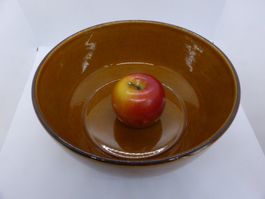 Rössler saladier brun uni, diamètre 23cm