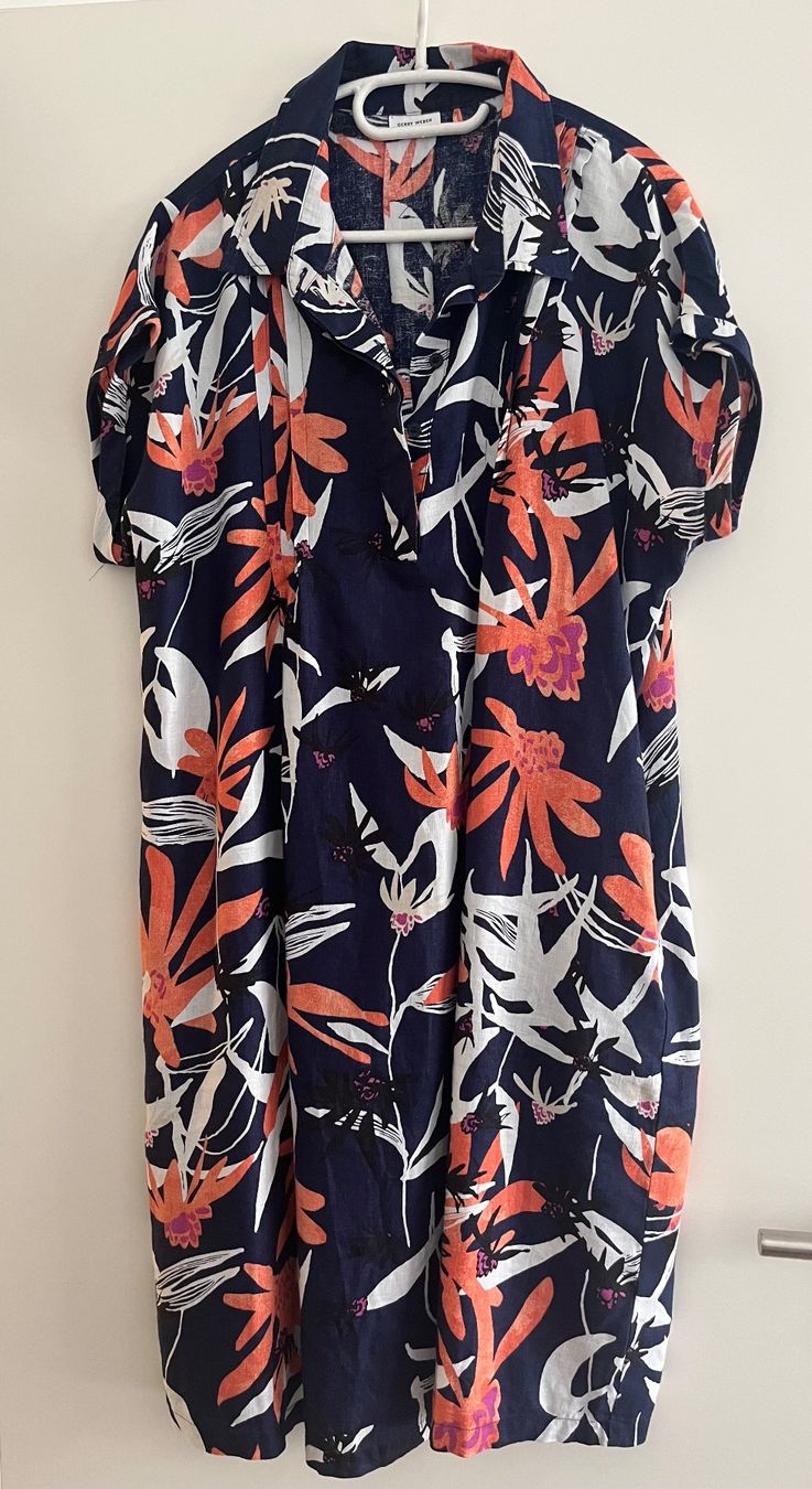 Gerry Weber Vestiti: Sommerkleid, Leinen von Gerry Weber, Gr. 46 – Usato da Kloten venduto da SANTALA23
