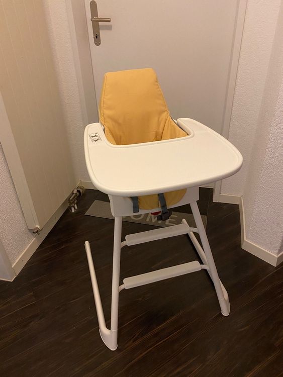 IKEA Hochstuhl Kinderstuhl mit abnehmbarem Tisch und Polster Kaufen