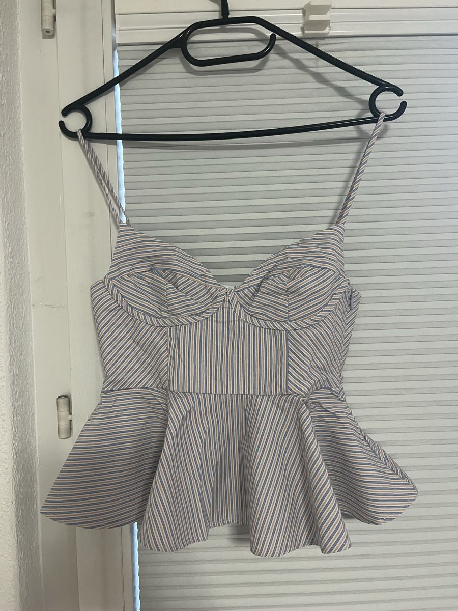 Zara Top: Zara Bustier Top, Grösse XS, gestreift – Usato da Stadel venduto da Comporta