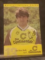 Karl-Heinz Riedle - BVB  - handsigniert Autogrammk