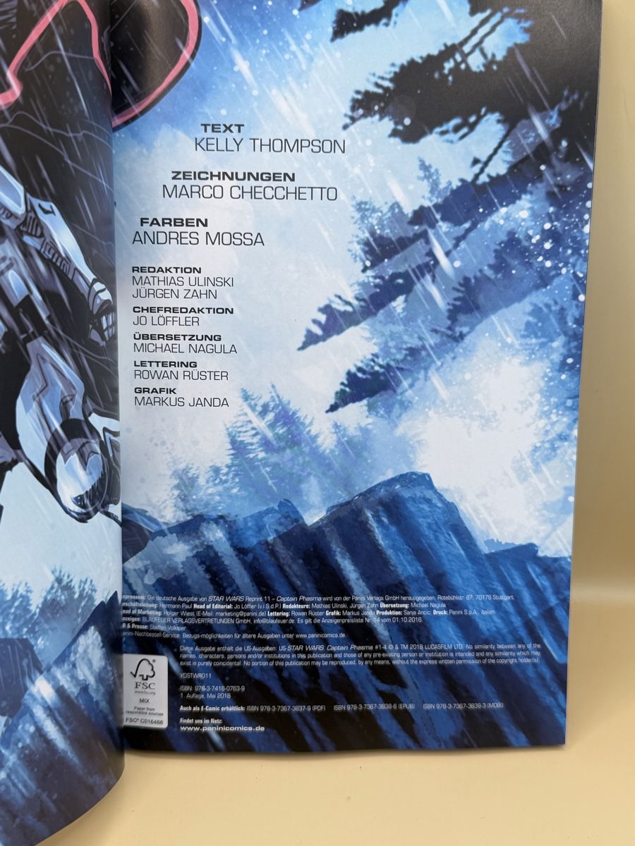 BD: Star Wars Captain Phasma Comic Panini Deutsch – D'occasion à Genève par sho_67qj 3
