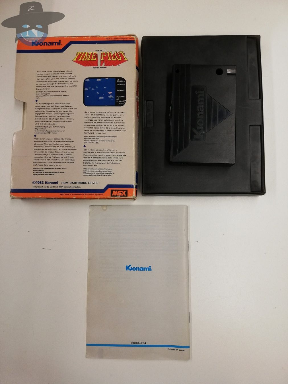 Spiele: Time Pilot / MSX – Gebraucht aus St. Gallen von zorro_dc 1