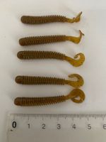Noike/Reins curly g-tail 50mm 2“ motoroil Dropshot Barsch