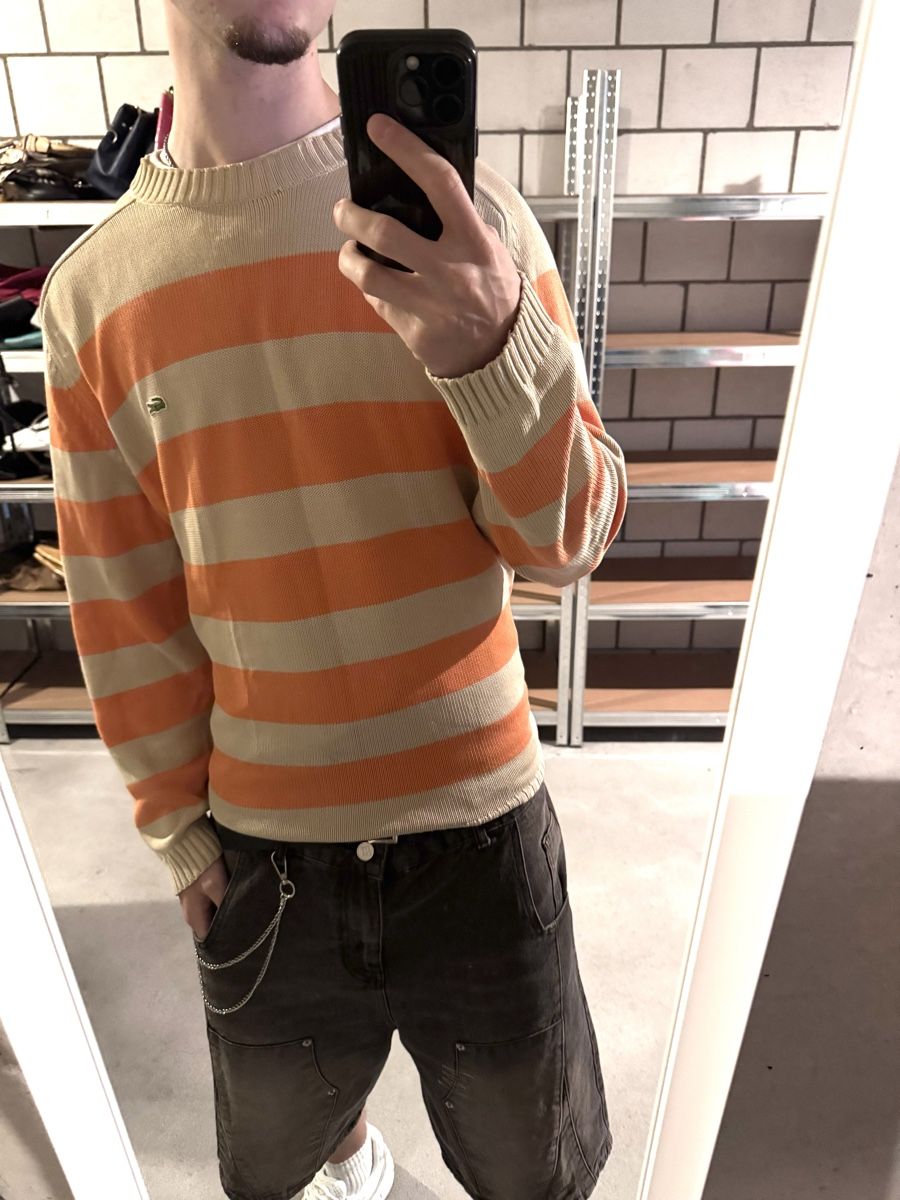Lacoste Maglioni & Felpe: lacoste sweatshirt beige/orange  – Usato da Oberhofen Thun'see venduto da 61archive