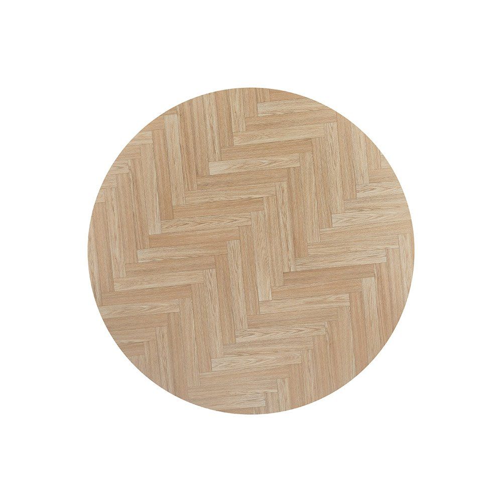 Tische: Couchtisch Rund NOVA - Fishbone Oak – Neu und originalverpackt aus Wallenwil von toesstal-vertrieb 5