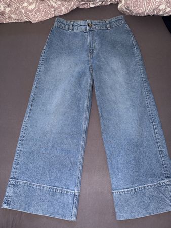 H&M Jeans Culotte, Gr. 40, hellblau, neuwertig, Top Zustand